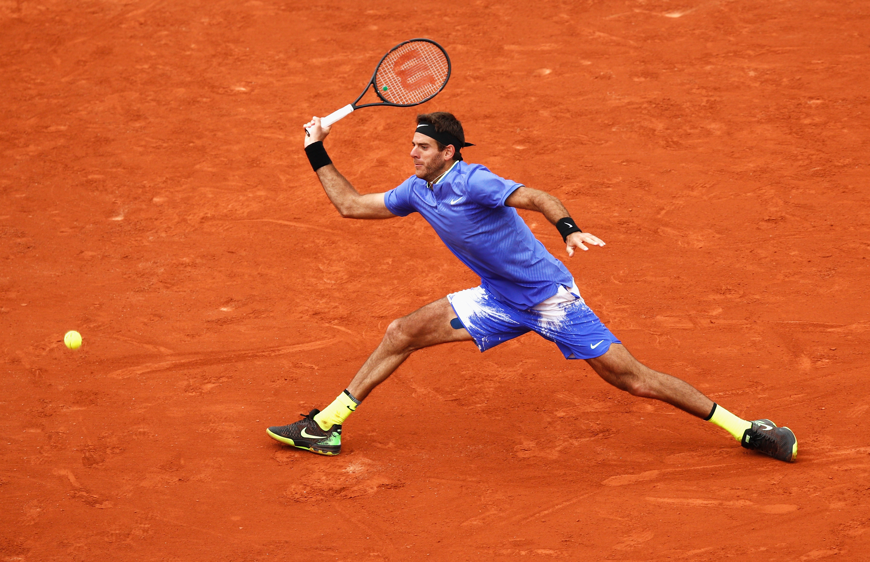 Der Argentinier Juan Martin del Potro brachte es bis auf Rang vier der Weltrangliste.