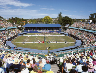 Australian Open in Kooyong: Erst Holzkiste, jetzt Schmuckkästchen