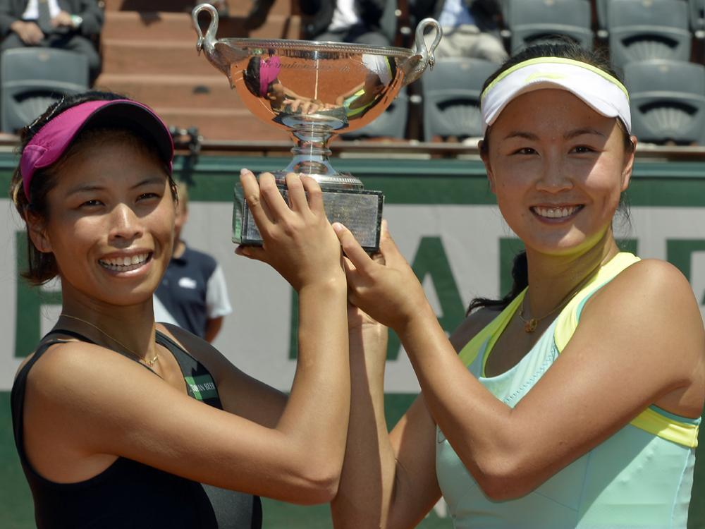 Asiatinnen Peng/Hsieh gewinnen Doppel-Titel von Paris