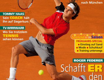 April 2007: Roger Federer  schafft er den Grand Slam?