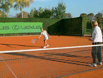 Tennis lernen in einer Stunde