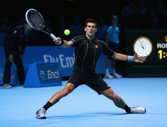 Djokovic besiegt Federer, Nadal demontiert Ferrer