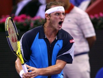 Nalbandian rollt auch über Federer