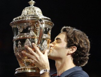 Federer gewinnt Heimturnier in Basel