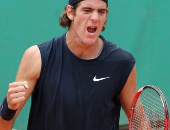 Final-Premiere endet für Del Potro siegreich