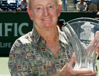 Australien feiert Tennis-Held Rod Laver