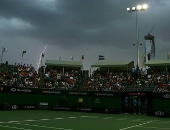 Davis-Cup-Auftaktmatch wegen Sturms verlegt