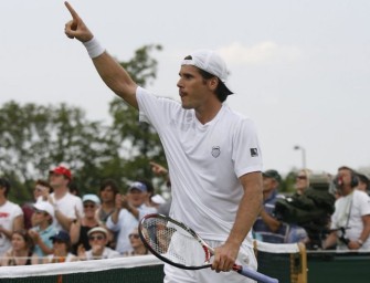 Haas steht im Viertefinale von Wimbledon