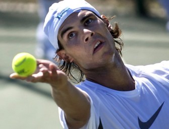 Nadal steht wieder auf dem Trainingscourt