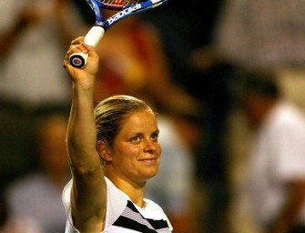 Kim Clijsters überzeugt bei Comeback