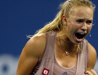 Wozniacki bei den US Open im Viertelfinale