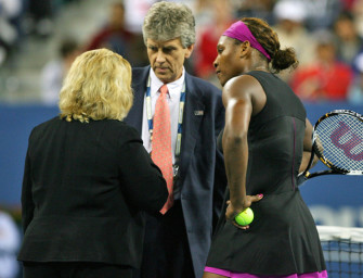 Serena Williams mit Entschuldigung und Geldstrafe