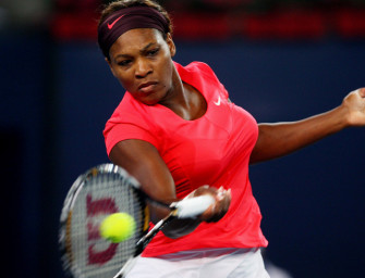 Serena Williams steht wieder ganz oben