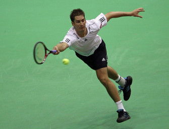 Florian Mayer in Rotterdam im Achtelfinale