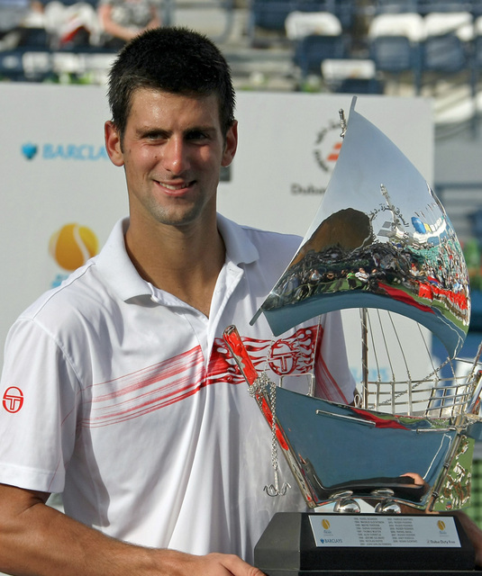 TENNIS-ATP-UAE-DJOKOVIC-YOUZHNY
