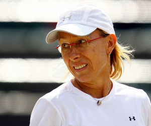 Lebende Legende: Martina Navratilova