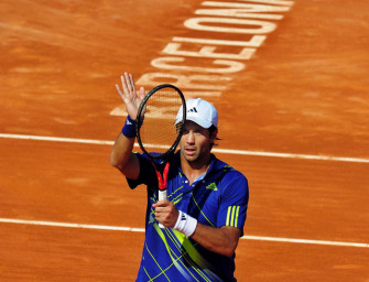 Verdasco und Söderling im Endpspiel von Barcelona