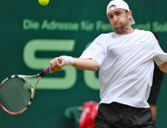 Becker im Achtelfinale von 's-Hertogenbosch