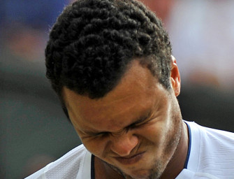 Knieprobleme stoppen Tsonga gegen Spanien