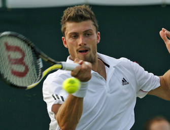 Daniel Brands im Achtelfinale von Gstaad