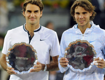Federer und Nadal spielen für guten Zweck