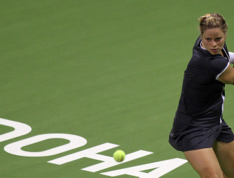 Clijsters trotz Autounfall im Finale