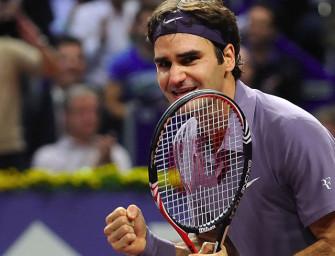 Federer siegt in Heimatstadt Basel