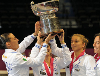 Italien gewinnt zum dritten Mal den Fed Cup