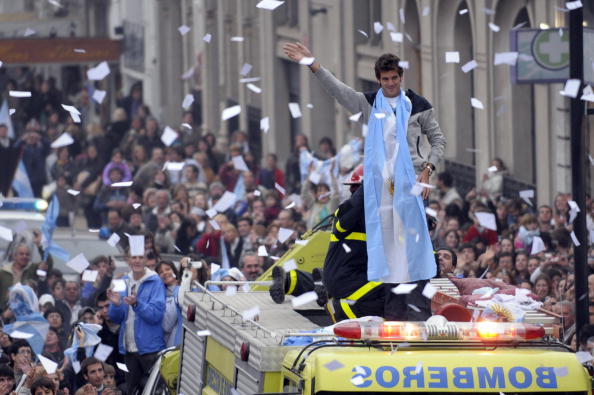 The newly-crowned US Open champion Juan