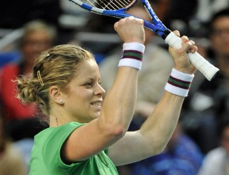 Clijsters im Finale von Paris