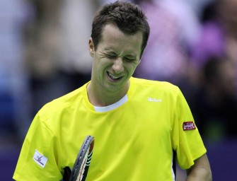 Kohlschreiber vergibt ersten „Matchball“