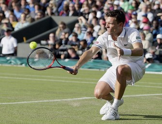 Tennis: Kamke im Achtelfinale von Hamburg