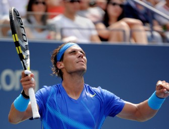 Rafael Nadal sorgt für Schrecksekunde
