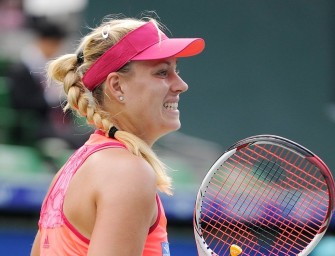 Osaka: Kerber im Achtelfinale gegen Gowortsowa