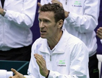 Deutsches Tennisteam in Düsseldorf dabei
