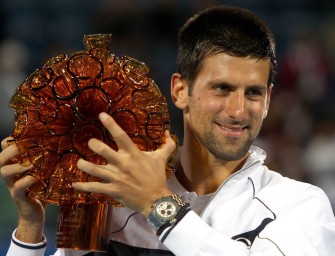 Djokovic gewinnt Showturnier in Abu Dhabi