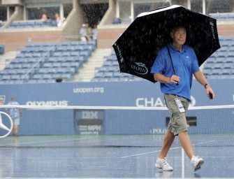 Tennis: Finale von Sydney wegen Regens verschoben