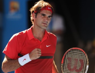 Sieg im 1000. Match: Federer im Halbfinale