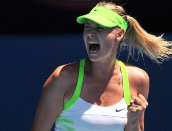 Scharapowa folgt Kvitova ins Halbfinale