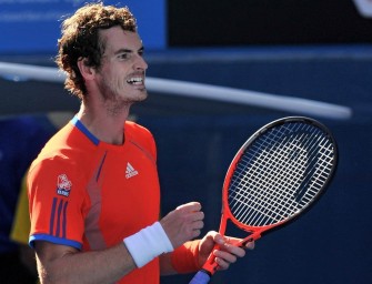 Andy Murray nach Dreisatzsieg im Halbfinale