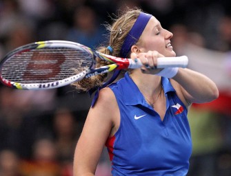 Wimbledonsiegerin Kvitova sagt Start in Doha ab