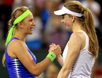 Barthel scheitert knapp an Asarenka