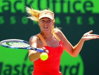 Scharapowa im Finale gegen Radwanska