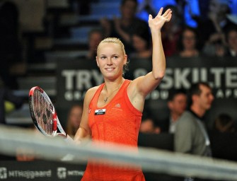 Wozniacki steht im Achtelfinale von Stuttgart