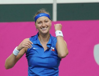 Wimbledonsiegerin Kvitova erreicht Viertelfinale