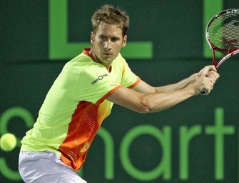 Mayer beim Masters in Rom in Runde zwei