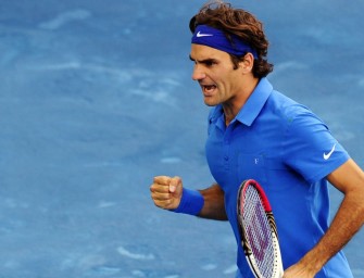 Federer in Rom locker ins Achtelfinale