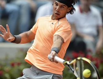 Nadal im Halbfinale von Rom