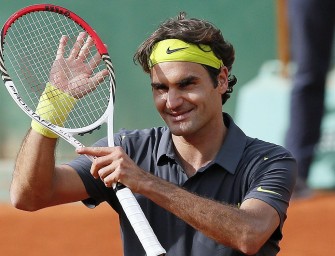 Federer mit 32. Grand-Slam-Viertelfinale in Serie