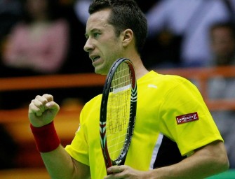 Halle: Kohlschreiber im Viertelfinale